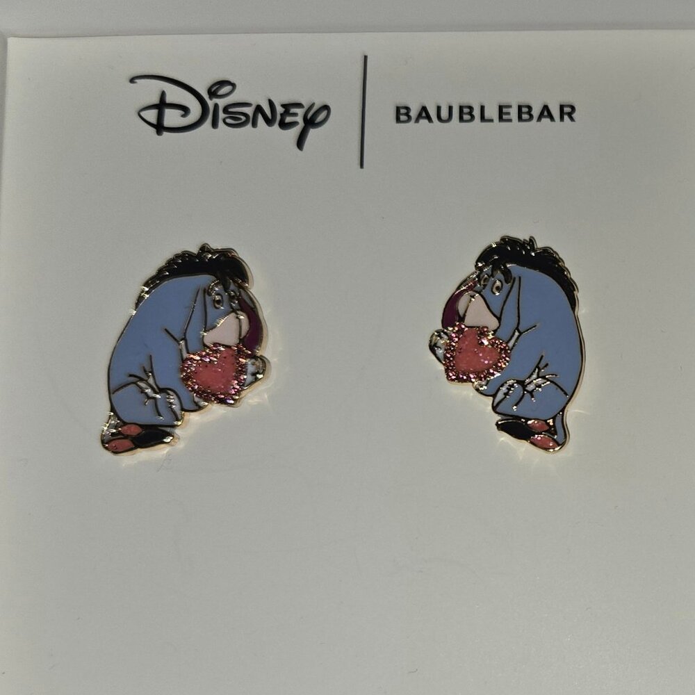 Eeyore BAUBLEBAR Disney Valentine's Day Earrings